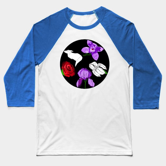 The 4 plus mom pt.1 Baseball T-Shirt by Orchid's Art